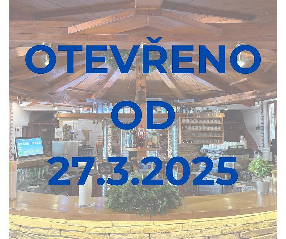 Otevíráme od 27.3.2025